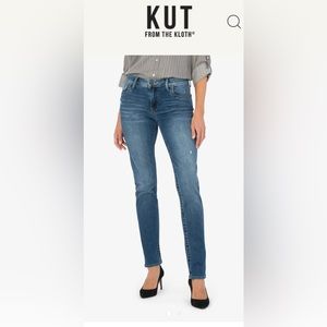 Kut from the Kloth Jeans, sz 14,Dark Blue